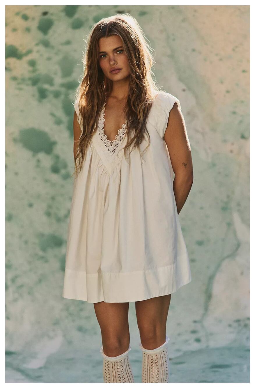 NEW Free People Sundazed Mini Dress Size Small